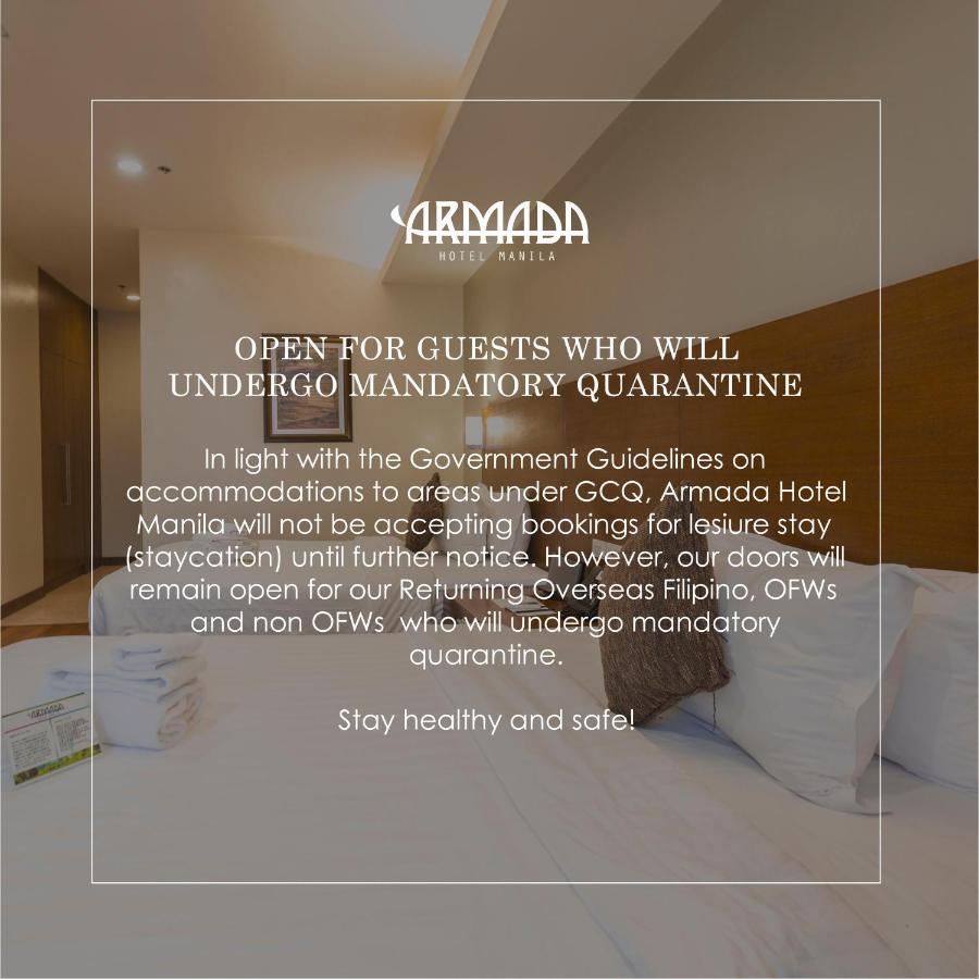 Armada Hotel Manila Kültér fotó